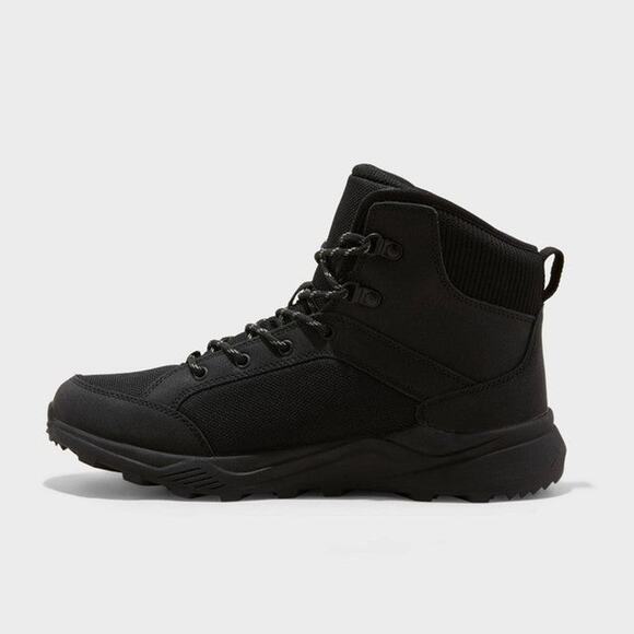 Men's All in One Doran Winter Hiking Boots Black Size 13 - Picture 2 of 4